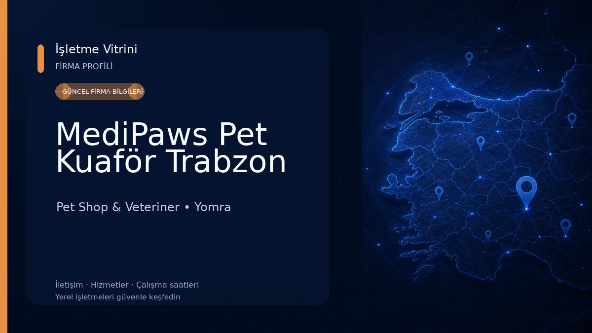 MediPaws Pet Kuaför Trabzon