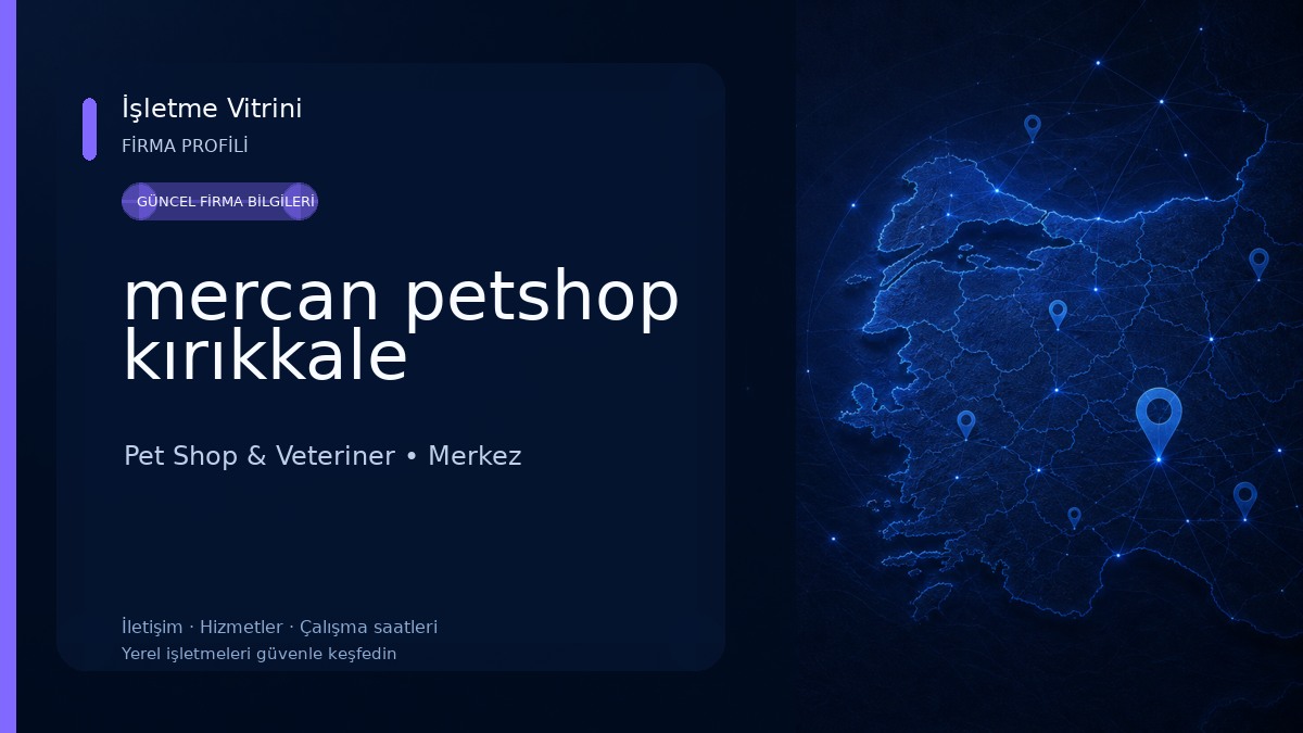 mercan petshop kırıkkale Pet Shop & Veteriner