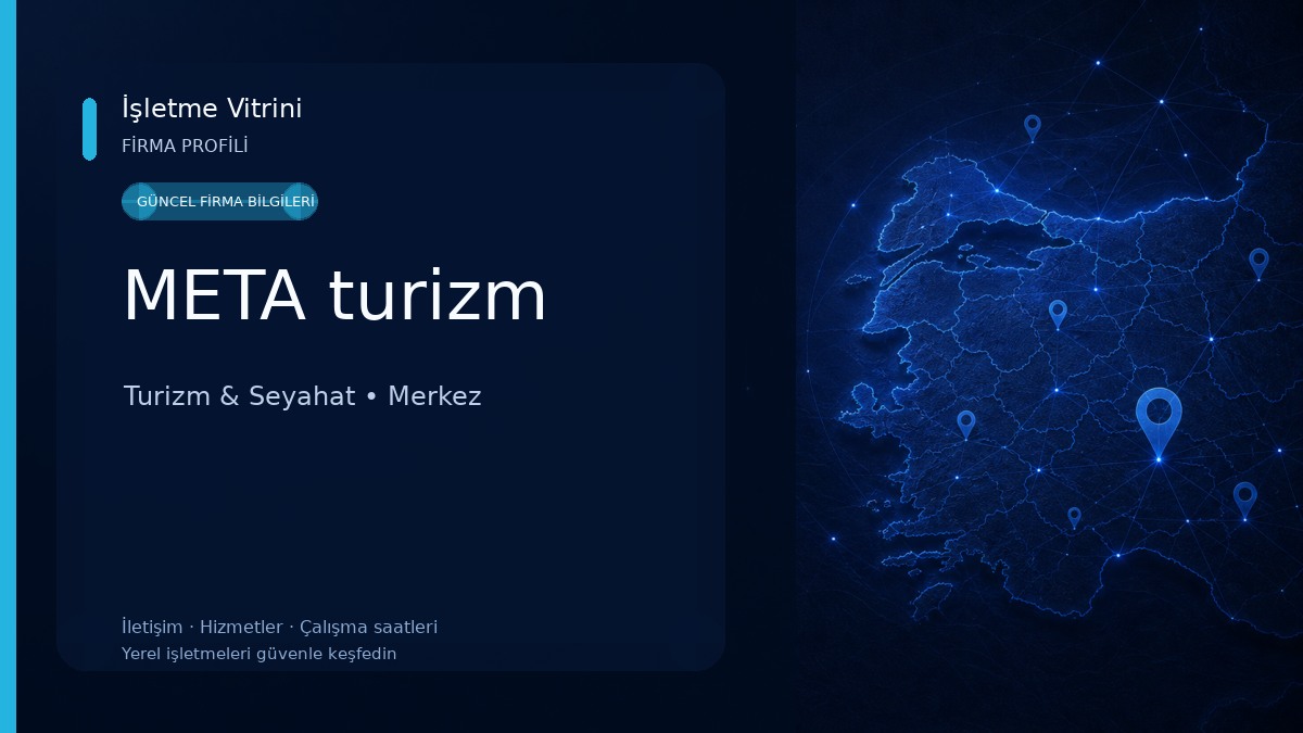 META turizm Turizm & Seyahat