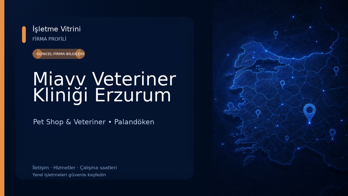 Miavv Veteriner Kliniği Erzurum