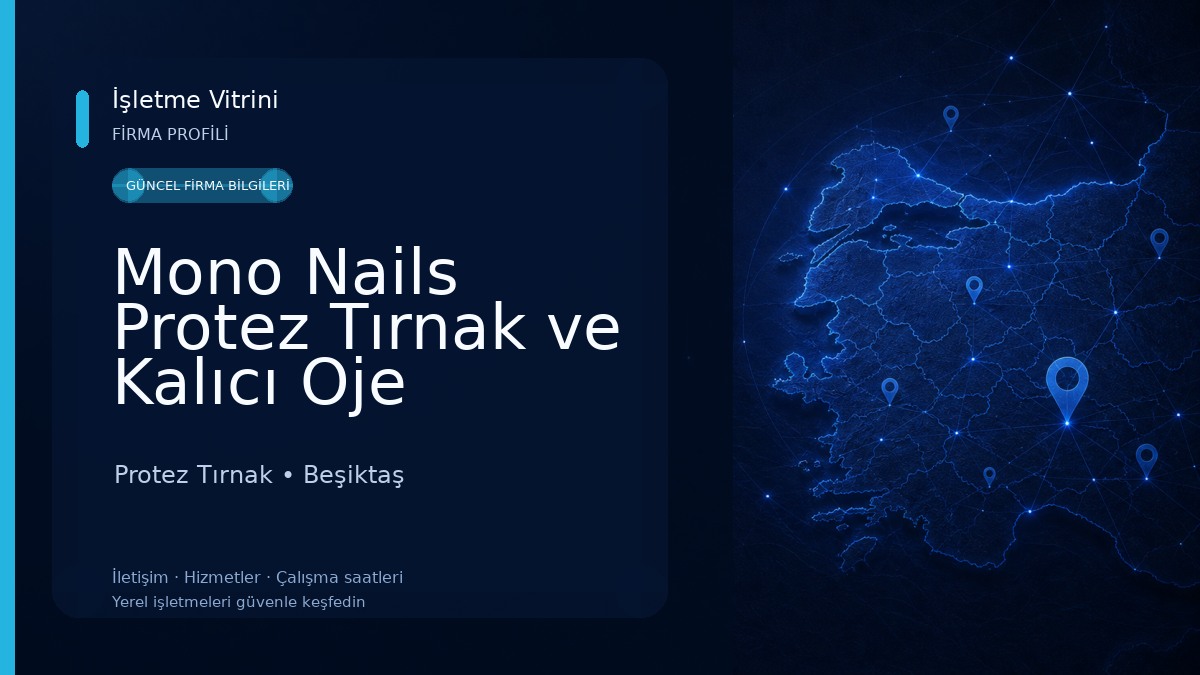Mono Nails Protez Tırnak ve Kalıcı Oje