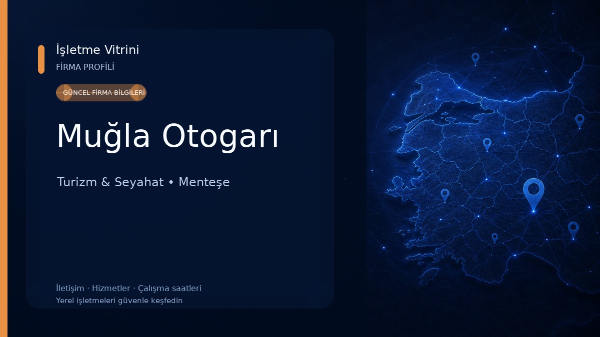 Muğla Otogarı Turizm & Seyahat