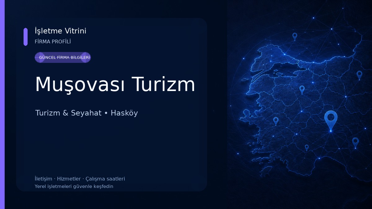 Muşovası Turizm