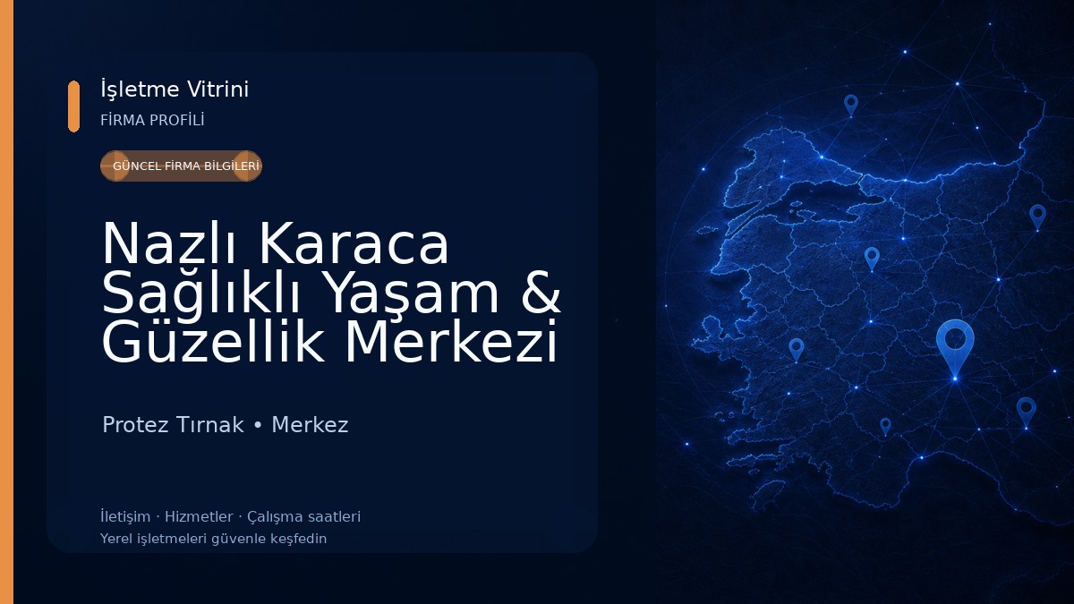 Nazlı Karaca Sağlıklı Yaşam & Güzellik Merkezi Protez Tırnak