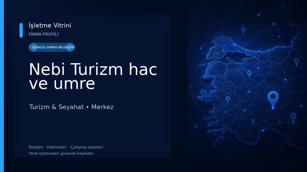 Nebi Turizm hac ve umre Turizm & Seyahat