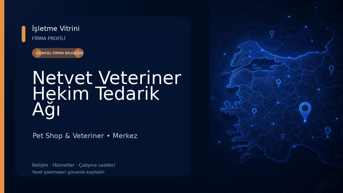 Netvet Veteriner Hekim Tedarik Ağı
