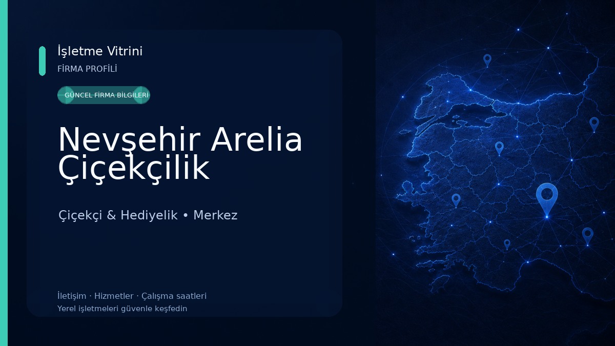 Nevşehir Arelia Çiçekçilik Çiçekçi & Hediyelik