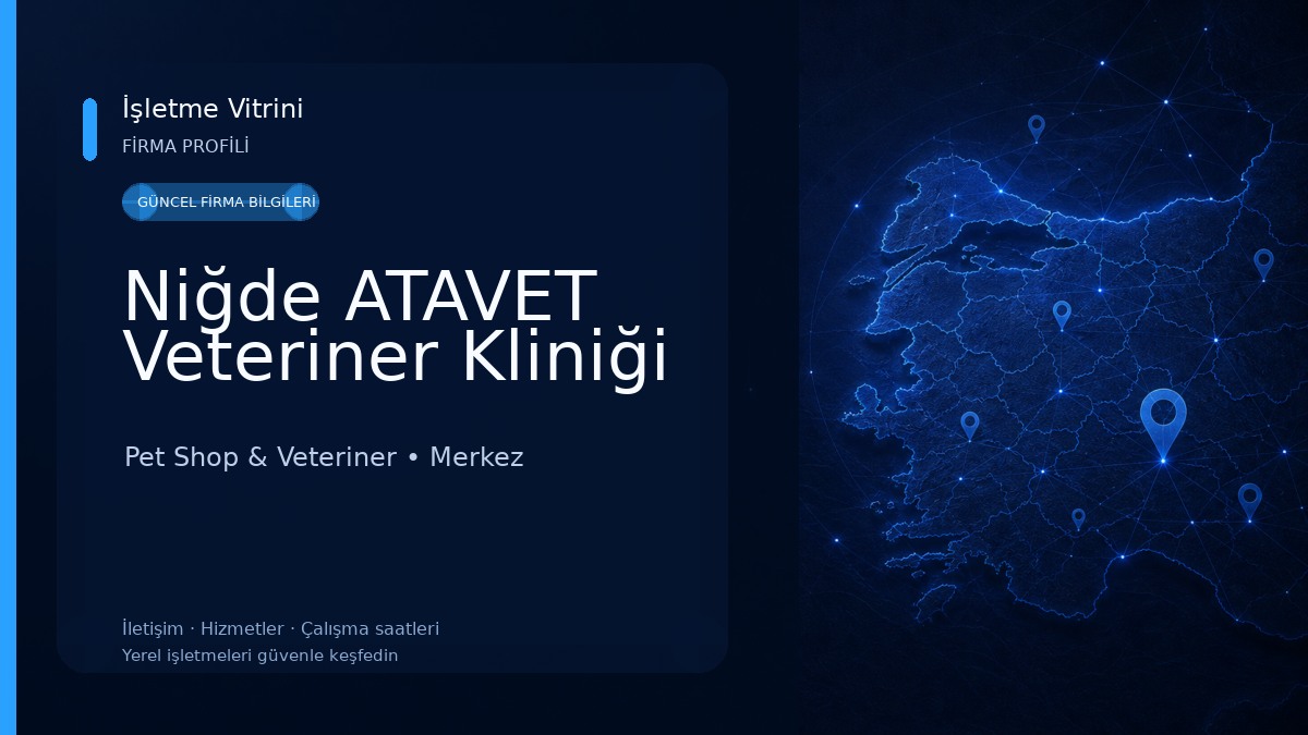 Niğde ATAVET Veteriner Kliniği