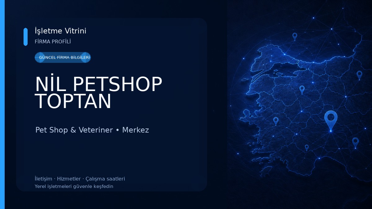 NİL PETSHOP TOPTAN Pet Shop & Veteriner