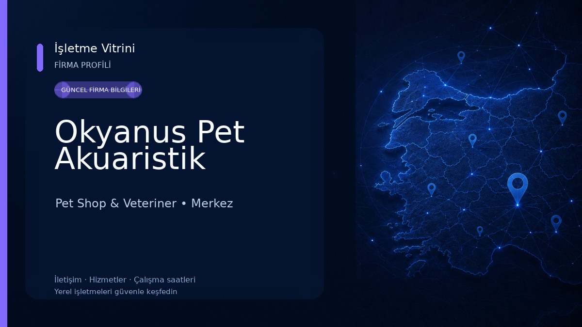 Okyanus Pet Akuaristik Pet Shop & Veteriner