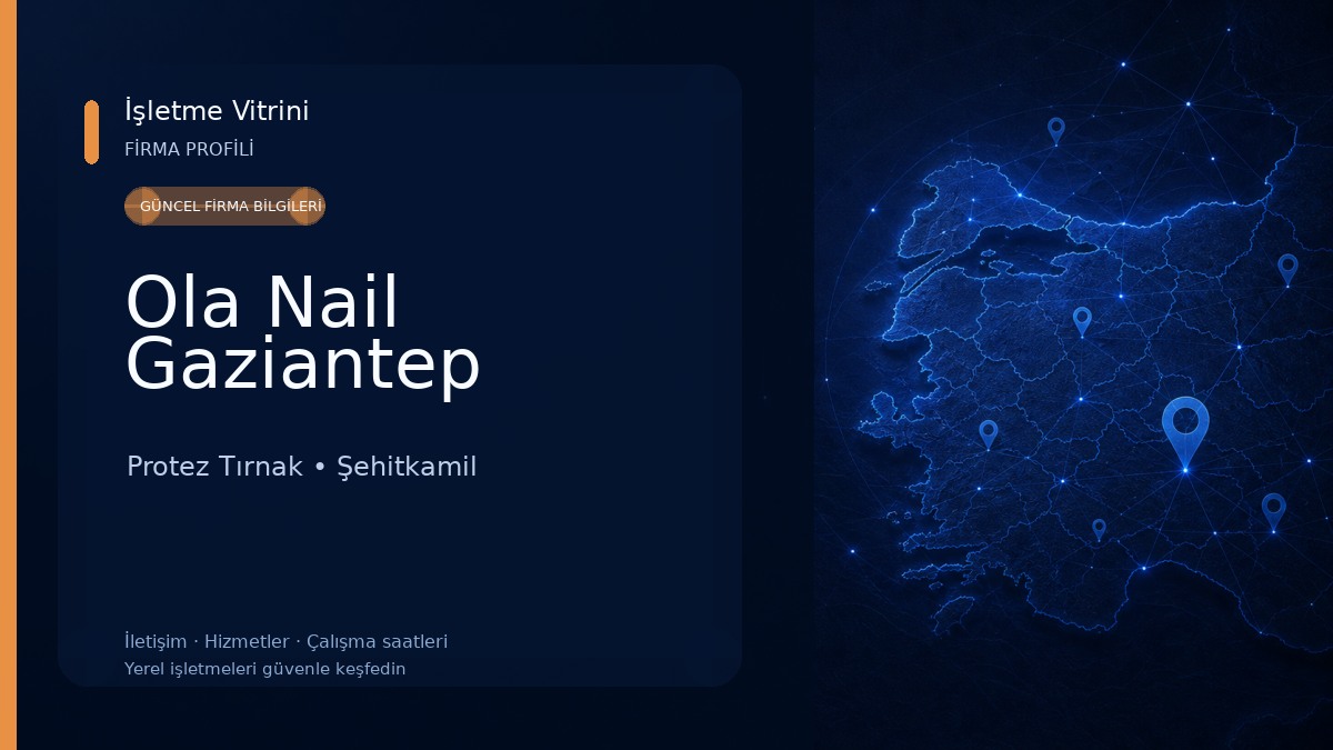 Ola Nail Gaziantep Protez Tırnak