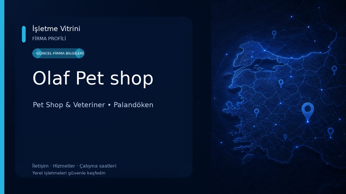 Olaf Pet shop Pet Shop & Veteriner