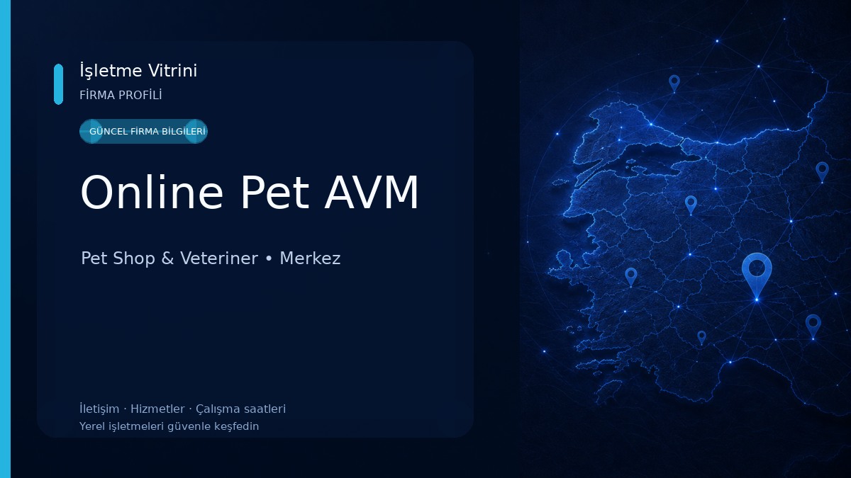 Online Pet AVM Pet Shop & Veteriner