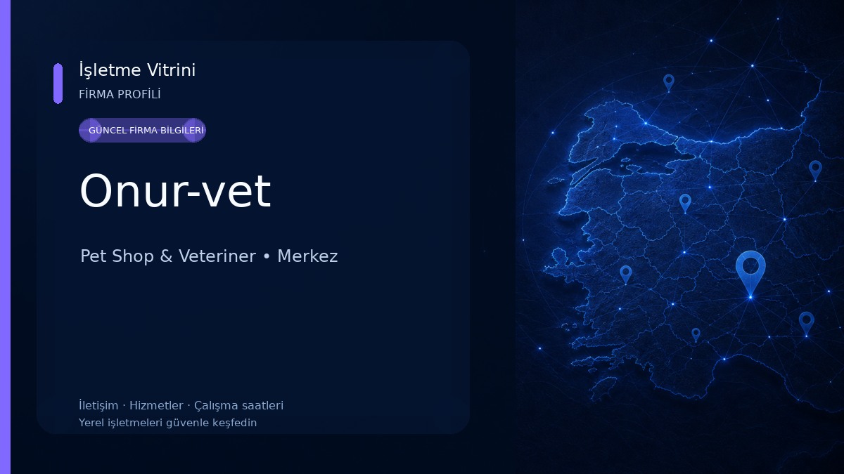 Onur-vet Pet Shop & Veteriner