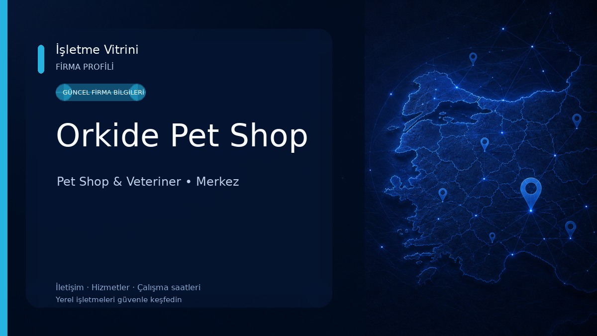 Orkide Pet Shop Pet Shop & Veteriner