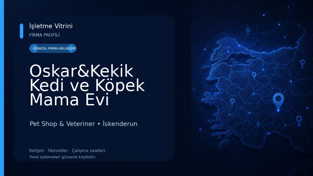 Oskar&Kekik Kedi ve Köpek Mama Evi Pet Shop & Veteriner
