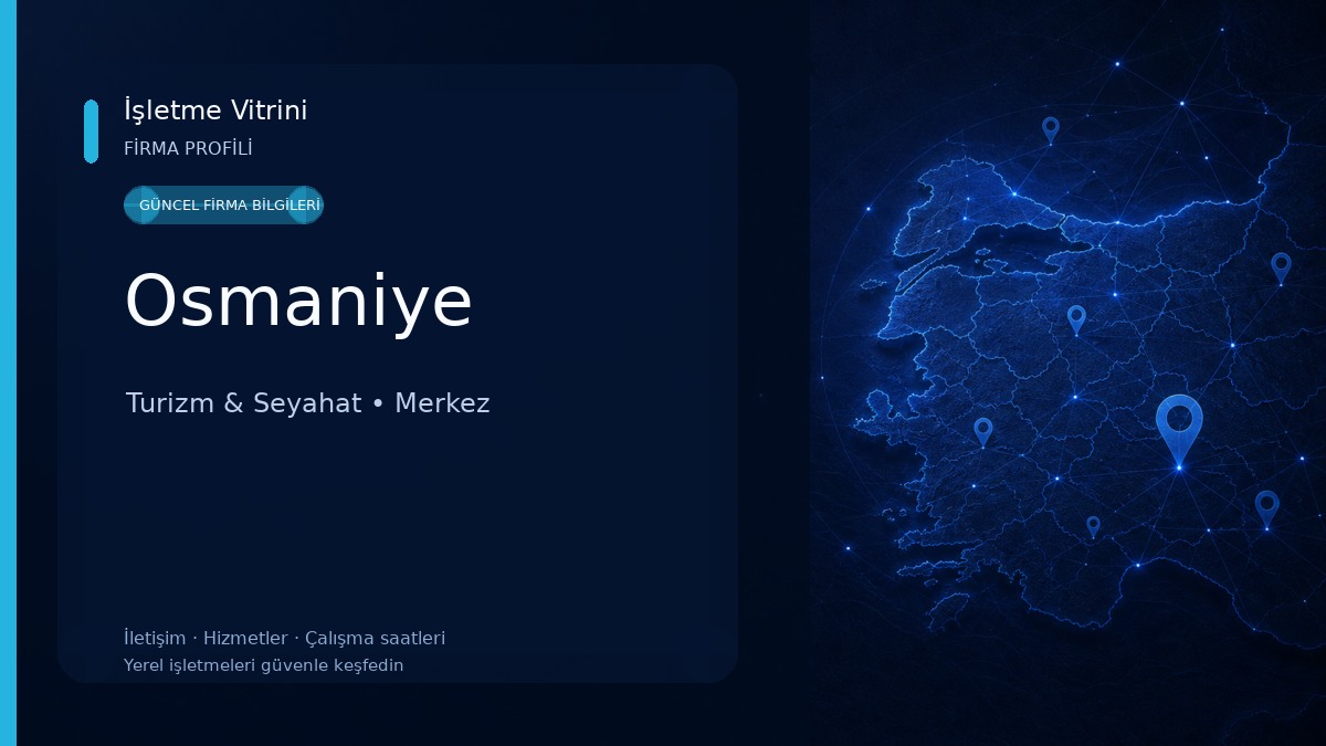 Osmaniye Turizm & Seyahat