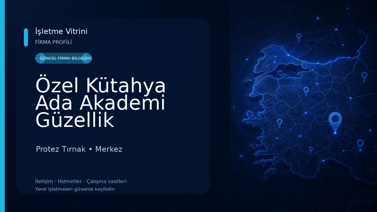 Özel Kütahya Ada Akademi Güzellik Uzmanlığı ve Kuaförlük Kursu