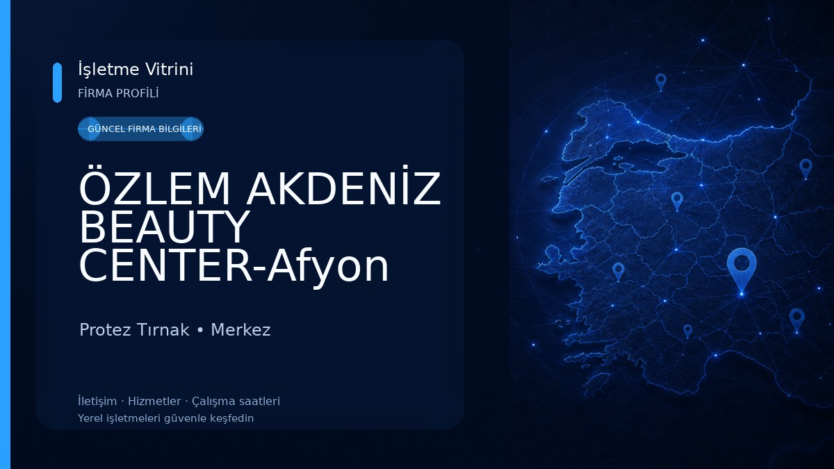 ÖZLEM AKDENİZ BEAUTY CENTER-Afyon Güzellik Merkezi,Leke Tedavisi,Protez Tırnak,Erkek Lazer Epilasyon,İpek Kirpik,Cilt Bakımı