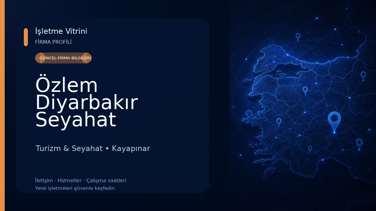 Özlem Diyarbakır Seyahat Turizm & Seyahat