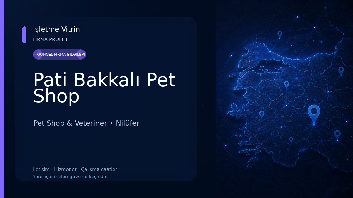 Pati Bakkalı Pet Shop Pet Shop & Veteriner