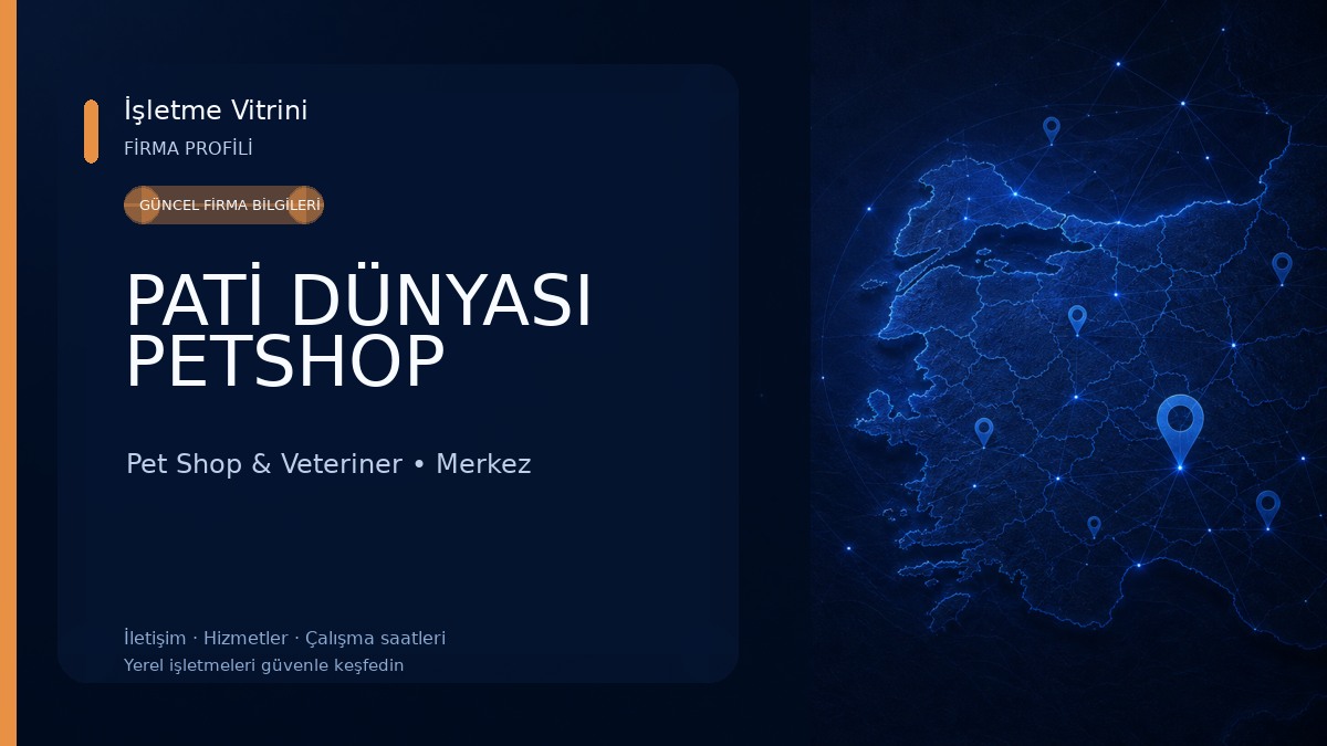 PATİ DÜNYASI PETSHOP