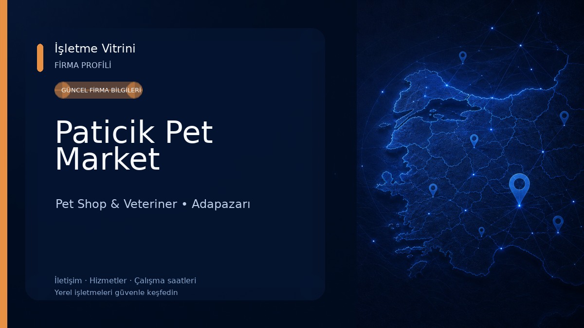 Paticik Pet Market