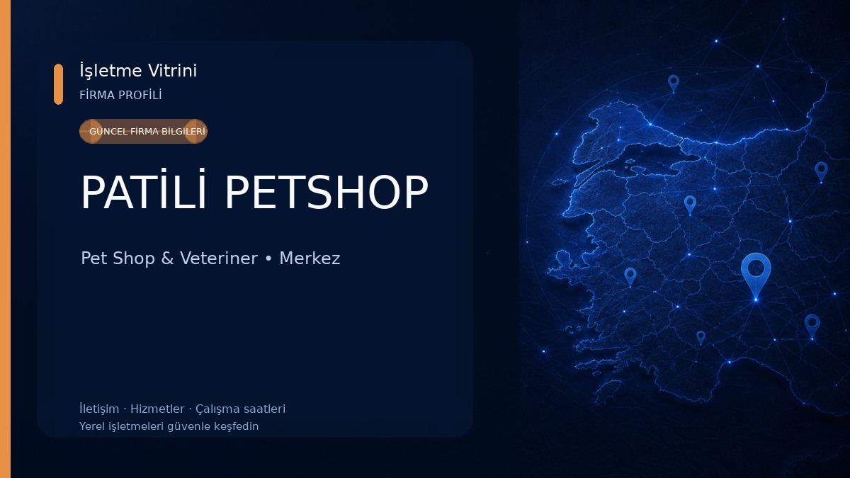 PATİLİ PETSHOP Pet Shop & Veteriner