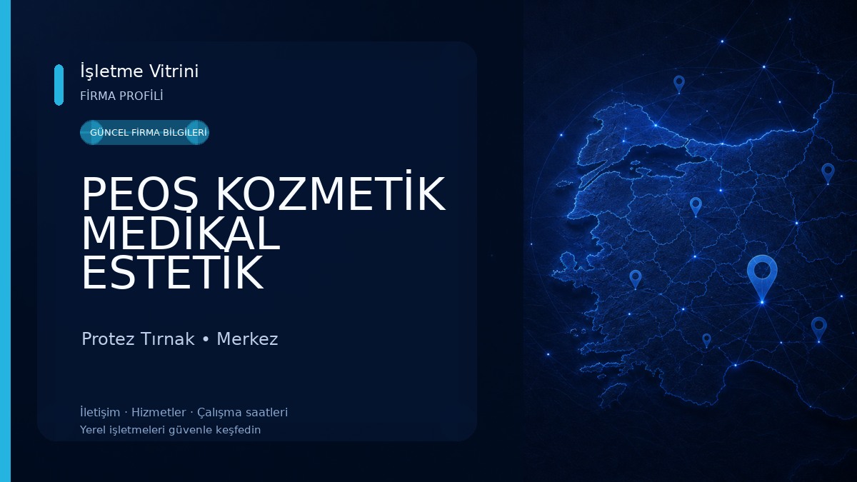 PEOS KOZMETİK MEDİKAL ESTETİK CİHAZLAR VE GÜZELLİK EKİPMANLARI