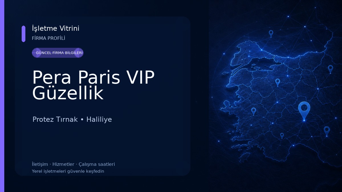 Pera Paris VIP Güzellik Protez Tırnak