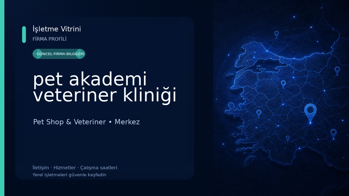 pet akademi veteriner kliniği
