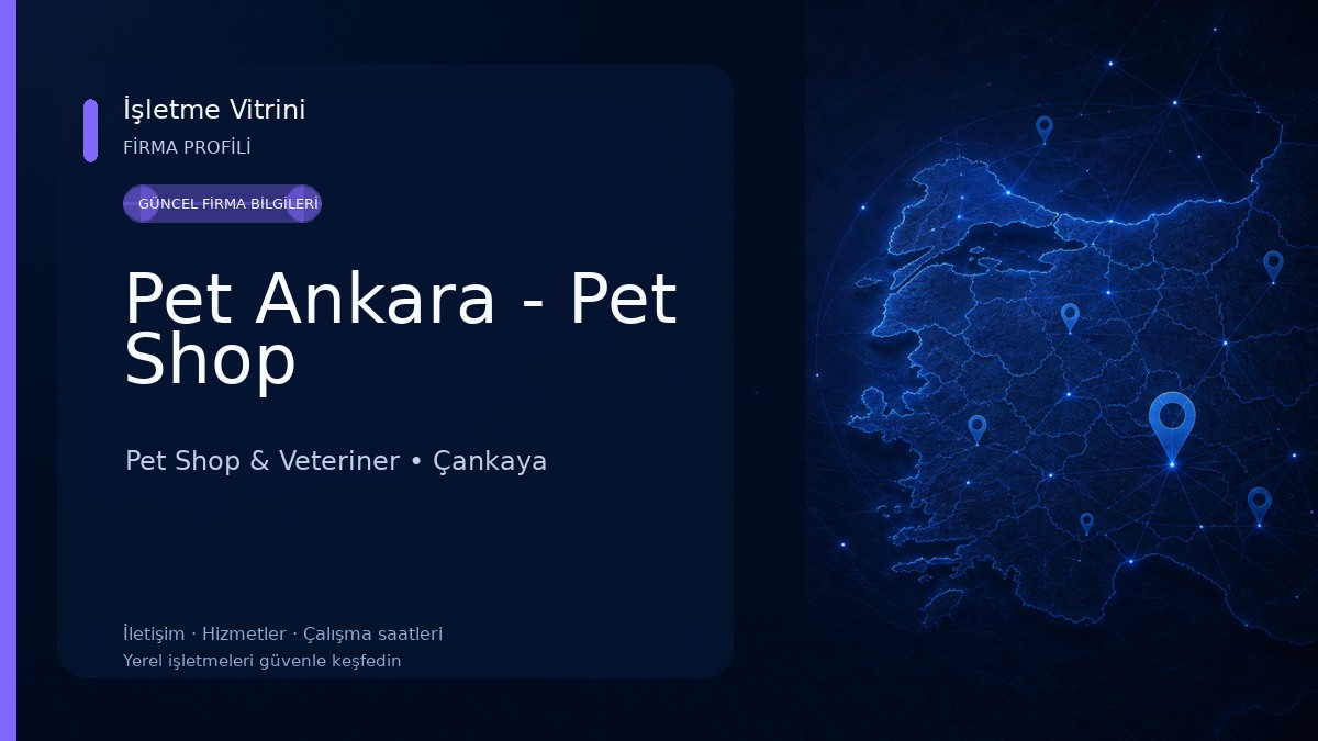 Pet Ankara - Pet Shop