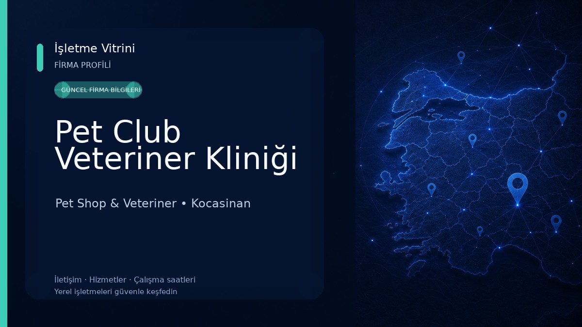 Pet Club Veteriner Kliniği Pet Shop & Veteriner