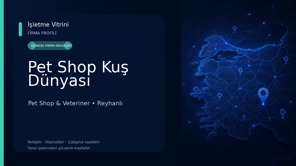 Pet Shop Kuş Dünyası Pet Shop & Veteriner