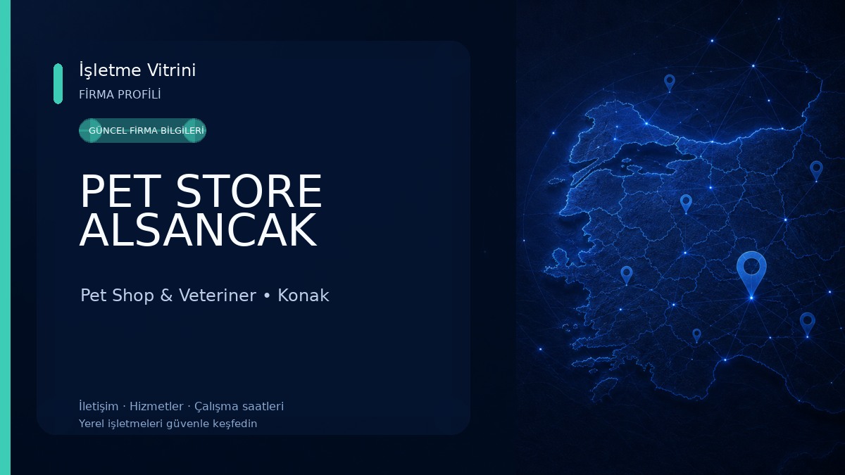 PET STORE ALSANCAK Pet Shop & Veteriner