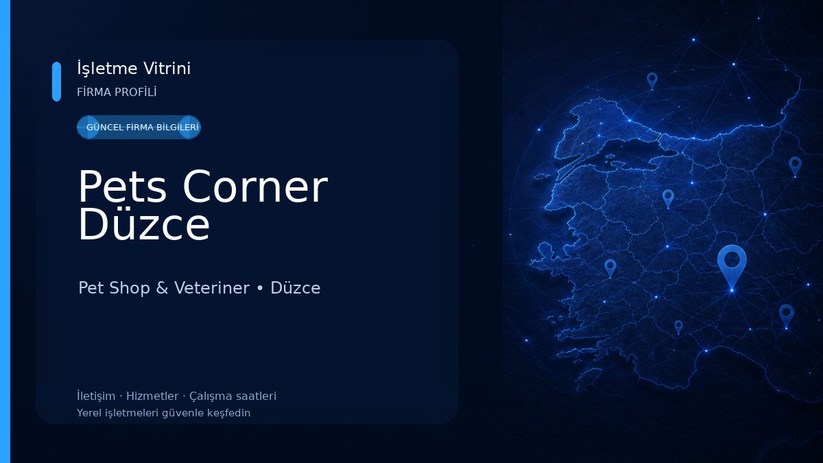 Pets Corner Düzce Pet Shop & Veteriner