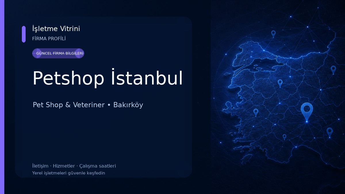 Petshop İstanbul Pet Shop & Veteriner