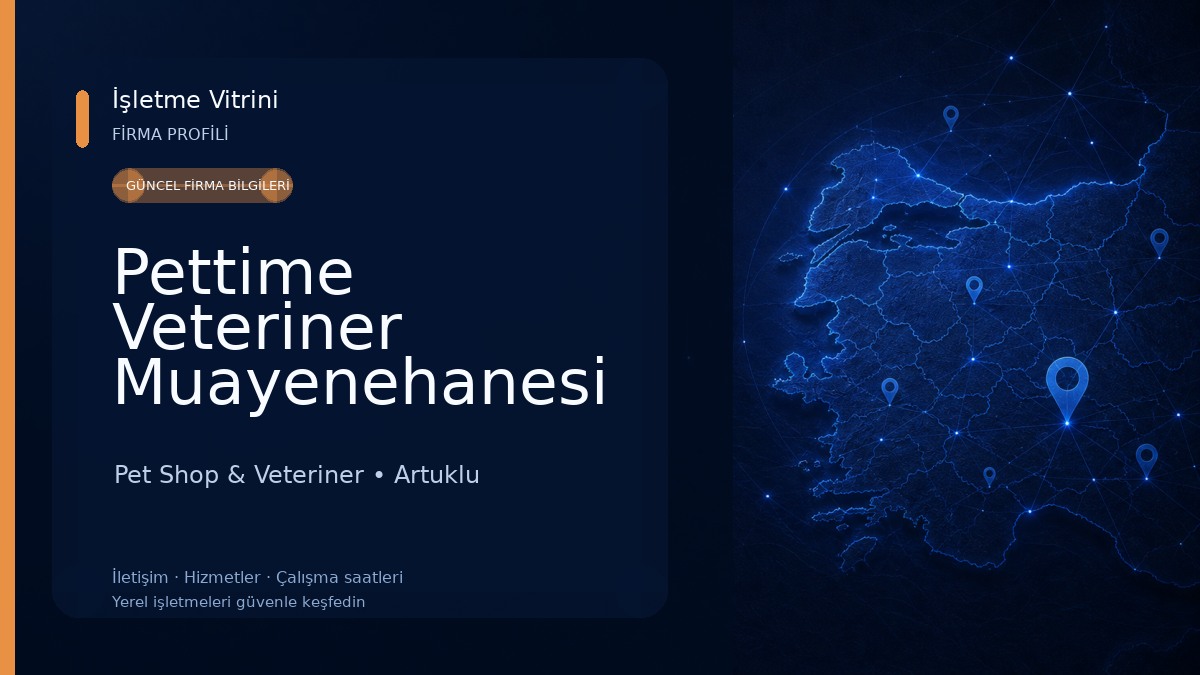 Pettime Veteriner Muayenehanesi Pet Shop & Veteriner