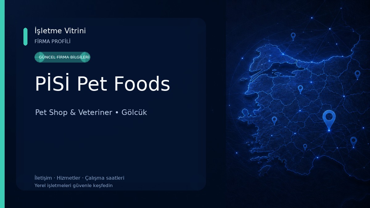 PİSİ Pet Foods Pet Shop & Veteriner