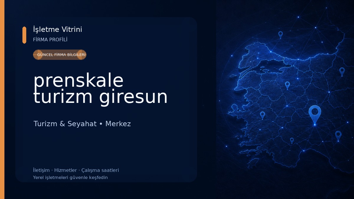 prenskale turizm giresun Turizm & Seyahat