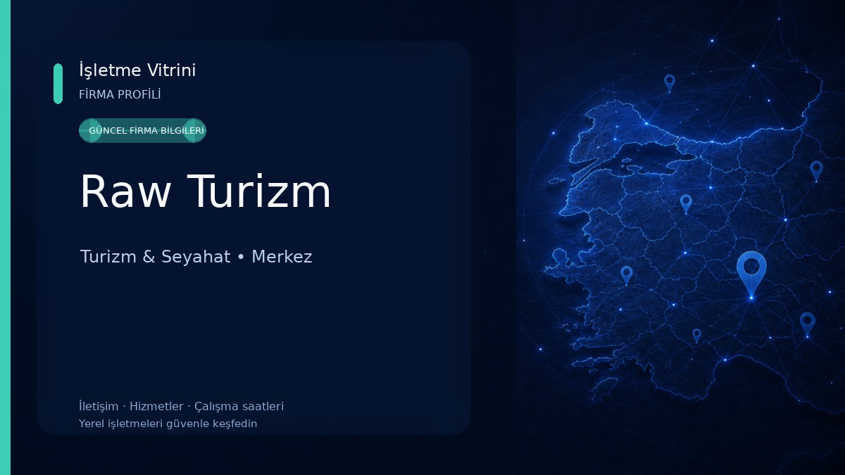 Raw Turizm Turizm & Seyahat