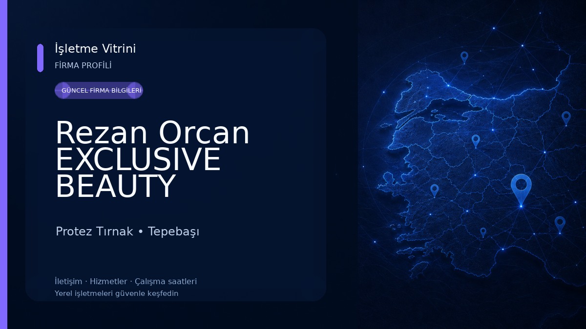 Rezan Orcan EXCLUSIVE BEAUTY