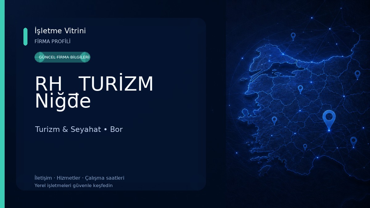 RH _TURİZM Niğde Turizm & Seyahat