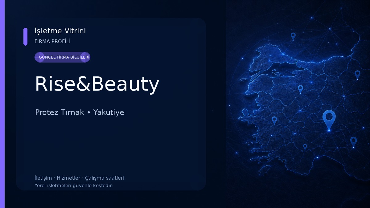 Rise&Beauty Protez Tırnak