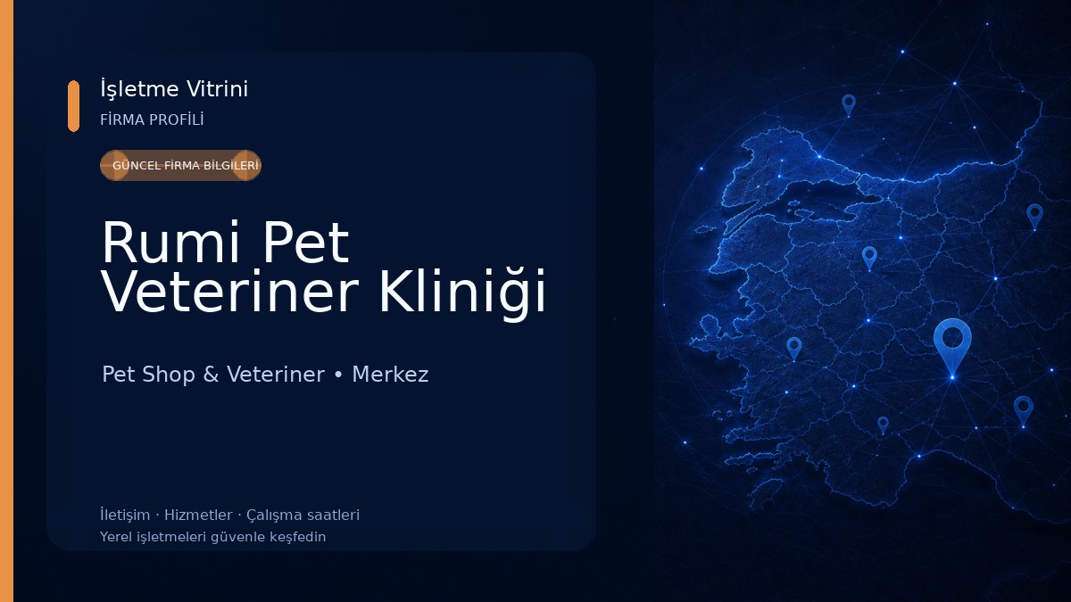 Rumi Pet Veteriner Kliniği Pet Shop & Veteriner