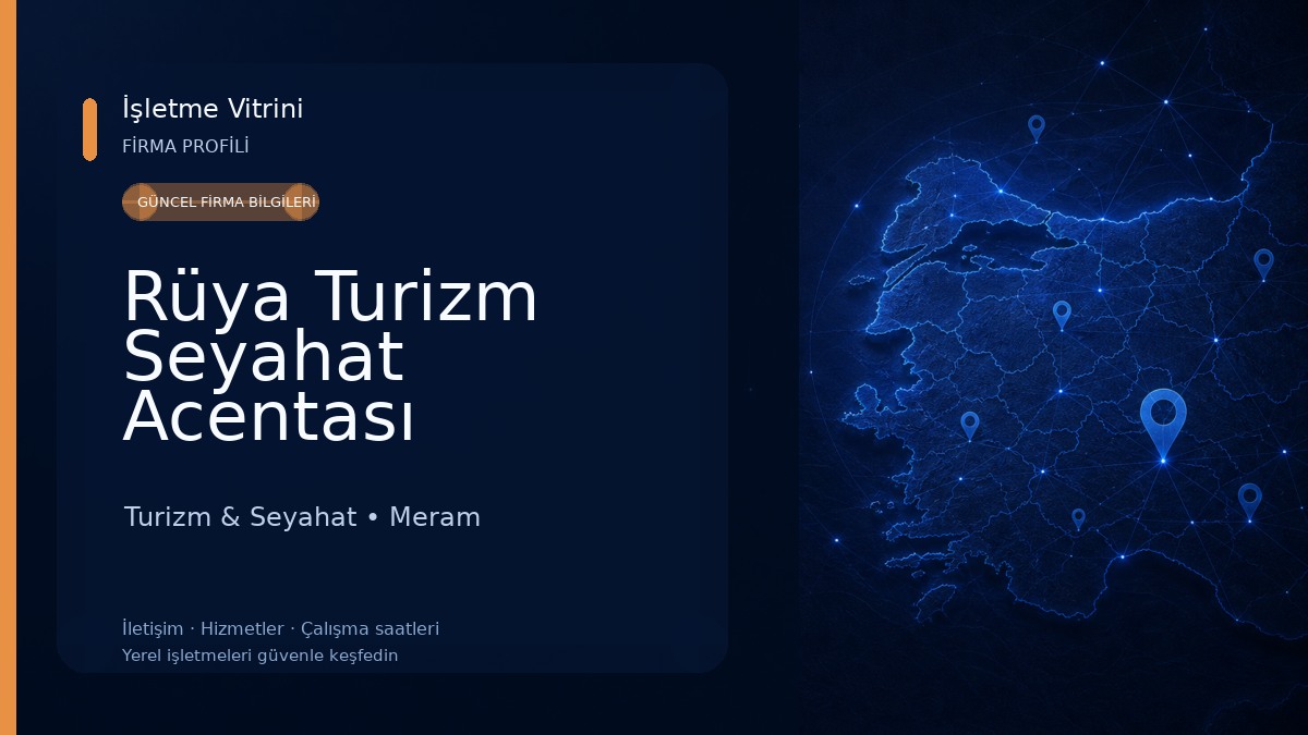 Rüya Turizm Seyahat Acentası Turizm & Seyahat