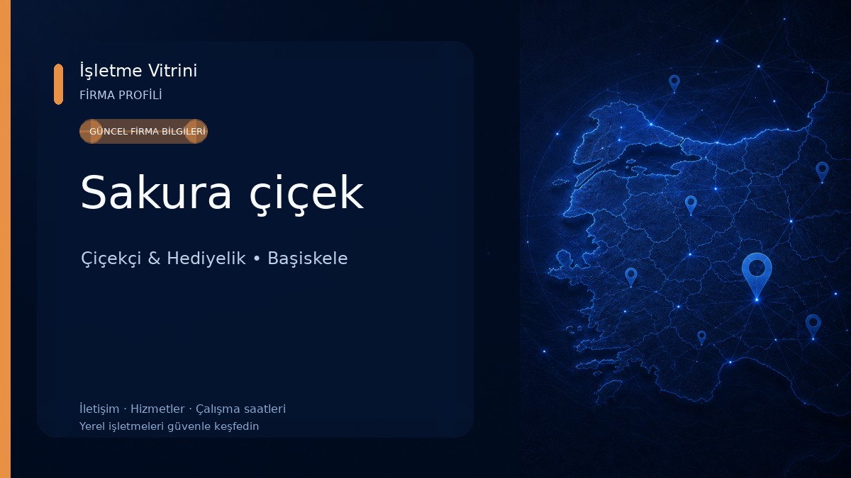 Sakura çiçek Çiçekçi & Hediyelik