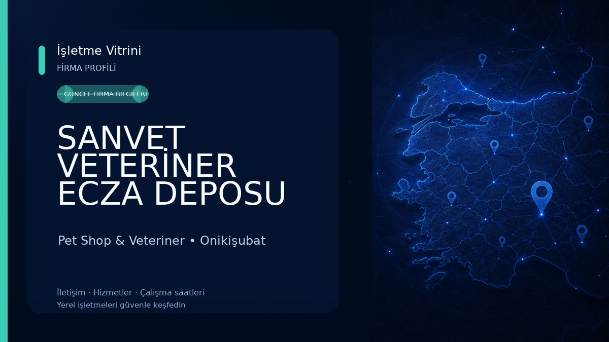 SANVET VETERİNER ECZA DEPOSU