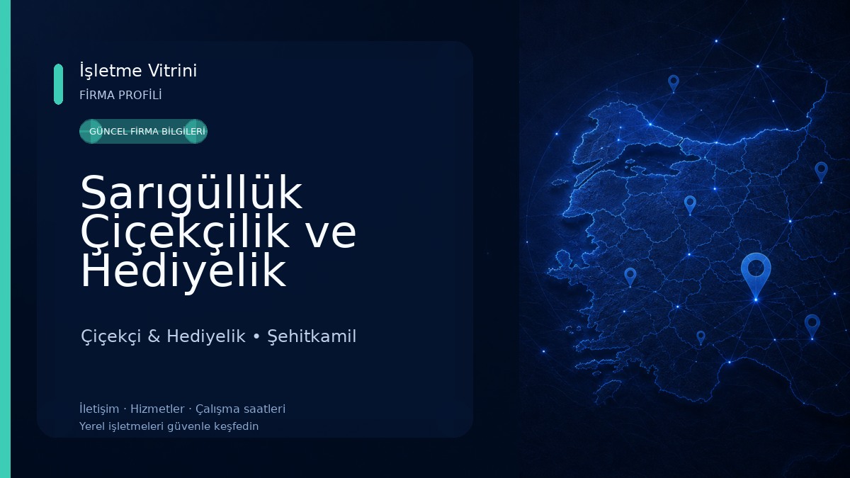Sarıgüllük Çiçekçilik ve Hediyelik