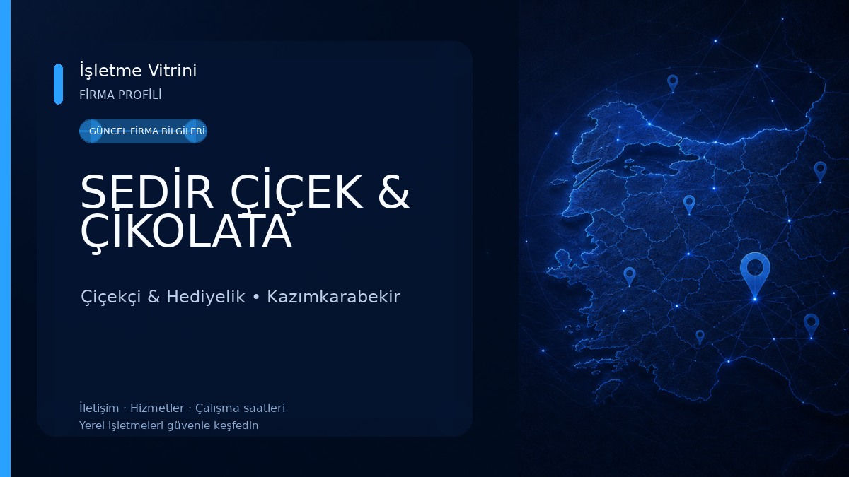 SEDİR ÇİÇEK & ÇİKOLATA Çiçekçi & Hediyelik